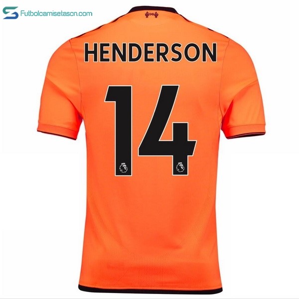 Camiseta Liverpool 3ª Henderson 2017/18